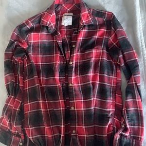 (X2 )American eagle Ahh-mazingly soft plaid long sleeved shirts